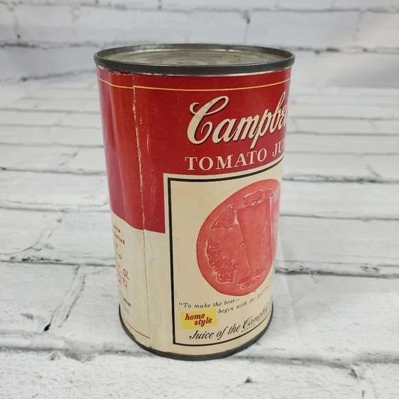 CAMPBELL TOMATO JUICE Vintage Collectible Campbells Soup -CBS10 - Picture 5 of 7
